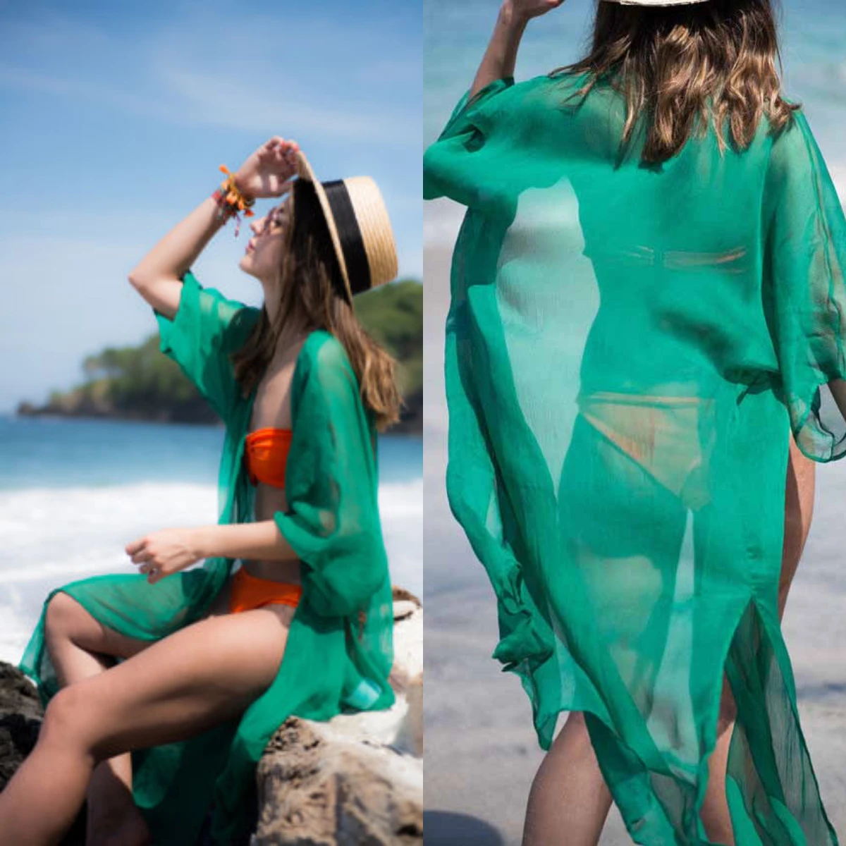 2019 Summer Women Beachwear Swimwear Bikini Dress Beach Wear Cover Up Kaftan Dresses | Женская одежда