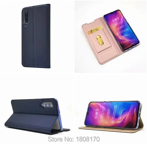 Кожаный флип-чехол на магните C-Ku для Xiaomi MI 9 SE Redmi NOTE7 Sony Xperia XZ4 XA3 Ultra чехол-книжка