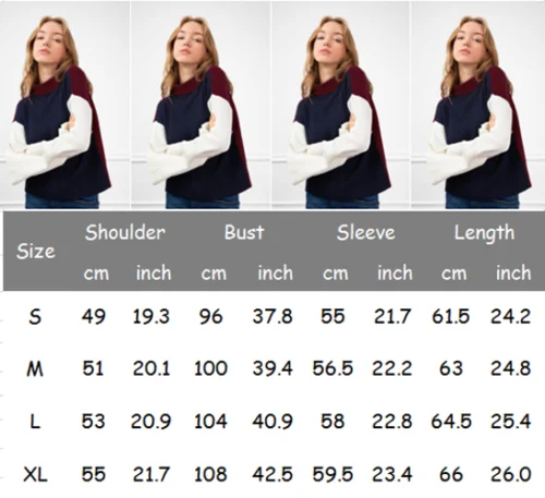 Women Fashion Casual Winter Long Sleeve Turtle Neck Knitted Pullover Sweater Top | Женская одежда