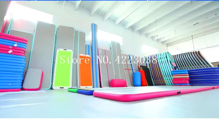 Купить Бесплатная доставка, набор (4 воздушных гусеницы + 1 ролик + 1 насос), надувная воздушная гусеница, водный батут, воздушная гусеница, гимнастиче...