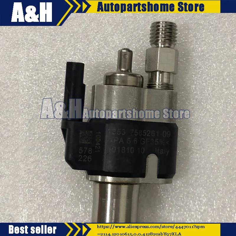 8 шт. OEM топливный инжектор 13537585261 09 для BMW N54 135 335 535 550 750 650i 740i X6 стандарты Прямая