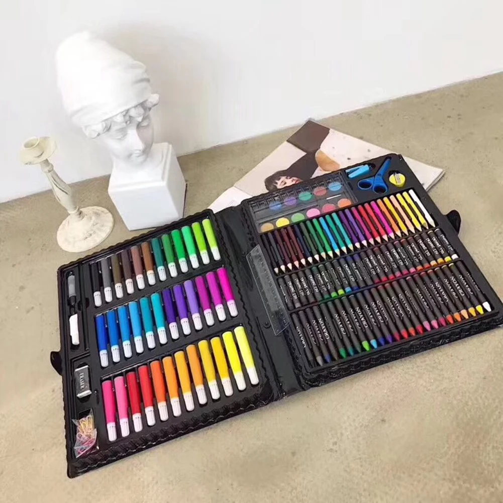 150 шт./компл. школьные канцелярские принадлежности для рисования набросков