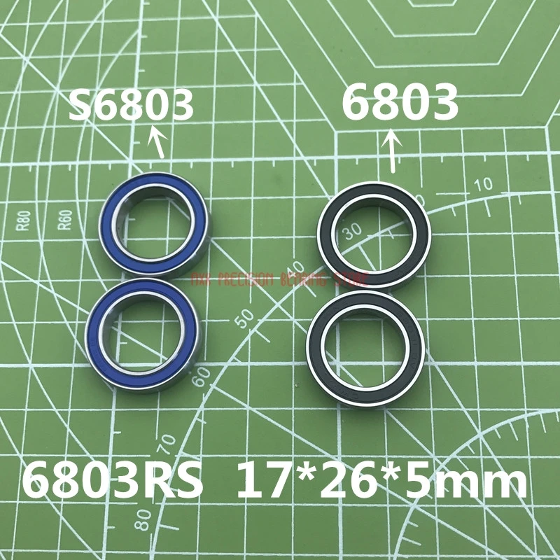 6803 2rs 6803rs Rs 17*26*5 мм Глубокие шаровые подшипники 17X26 5 для велосипедной части