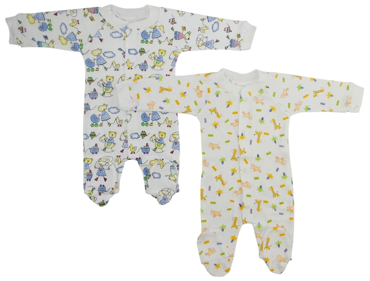 Bambini 515CS1C1 Sleep &amp Play White with Printed - Small |