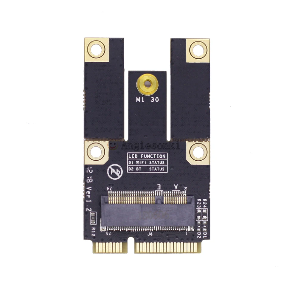 Адаптер NGFF Key E-Mini PCI-E для Intel 7260 7265 3160 8260 8265 BCM94352Z BCM943228ZH модуль Wi-Fi | Компьютеры и