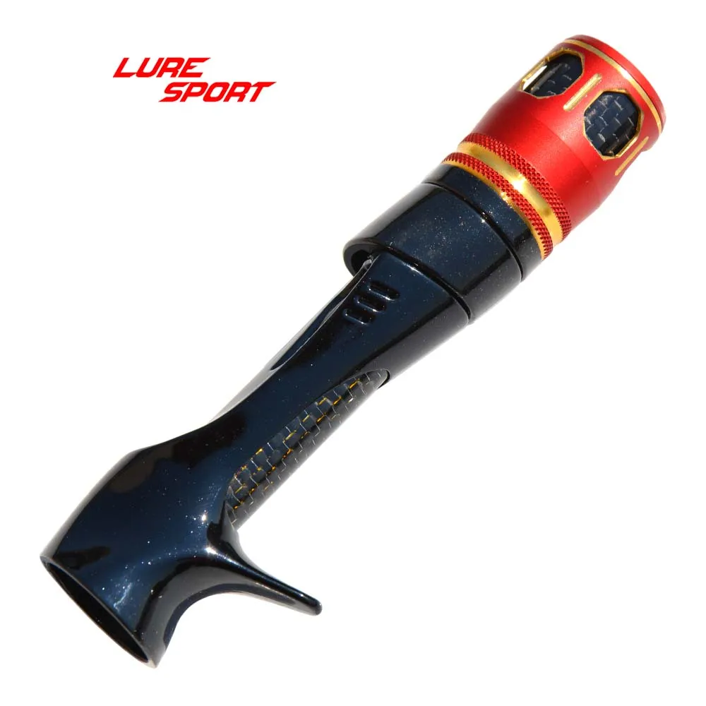 LURESPORT 2 комплекта катушкодержатель шт. черная краска красное/золотое алюминиевое