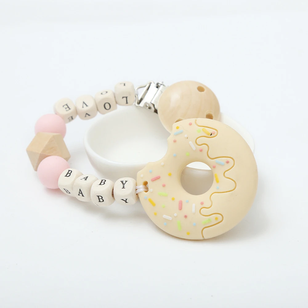 Nordic стиль силиконовые бусины кисточкой прищепка для соски Комплект Baby Shower Safe