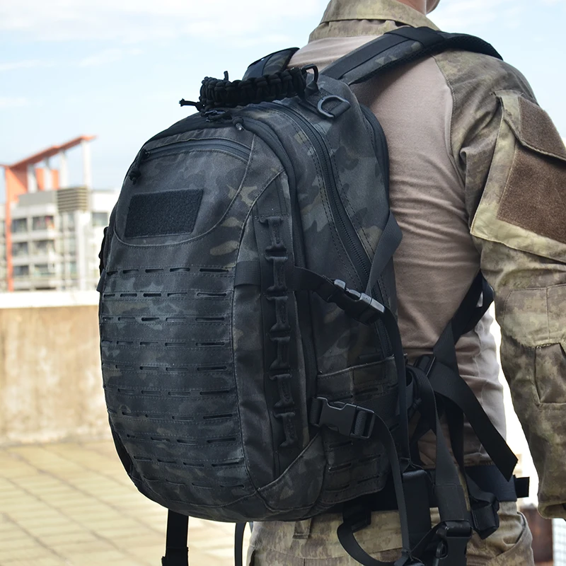 Тактический военный рюкзак походная уличная Сумка для охоты EDC gear Laser Cut Molle PALS