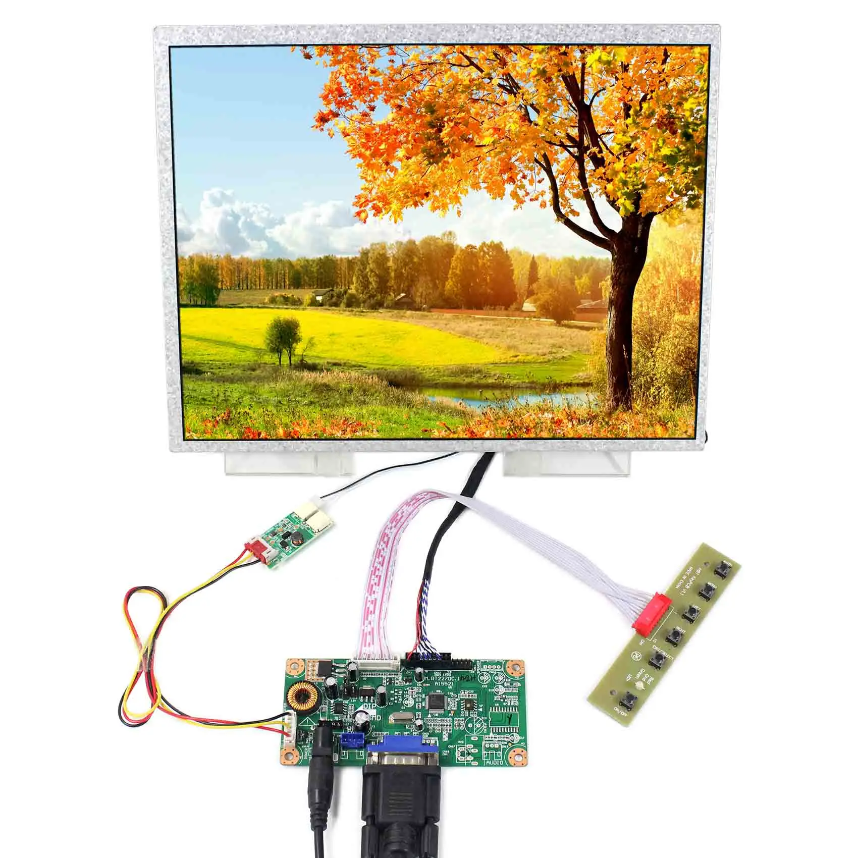 

VGA LCD Board Work for 12.1inch 1024X768 LCD Screen VS121T-001A