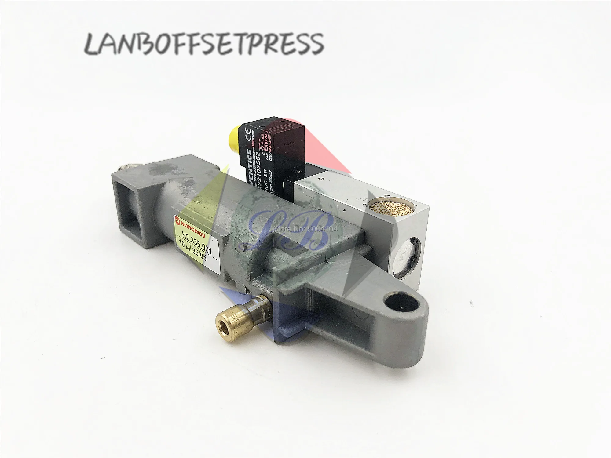 LANBOFFSETPRESS H2.335.001 cylinder valve unit D20 H25 PM74 SM74 machine spare parts | Компьютеры и офис