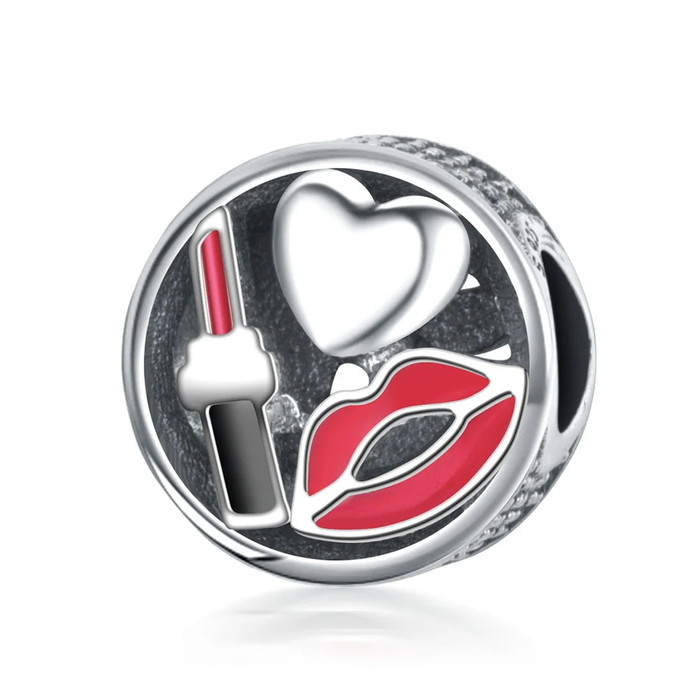 Devolove 925 пробы Эмаль Подвески бусины подходят Pandora Браслеты серебряные ювелирные
