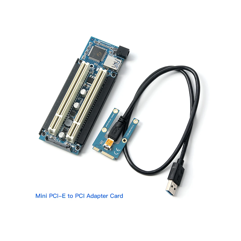 Mini PCI E к адаптер карта mpci e переходнику с SATA кабель питания Расширение карты