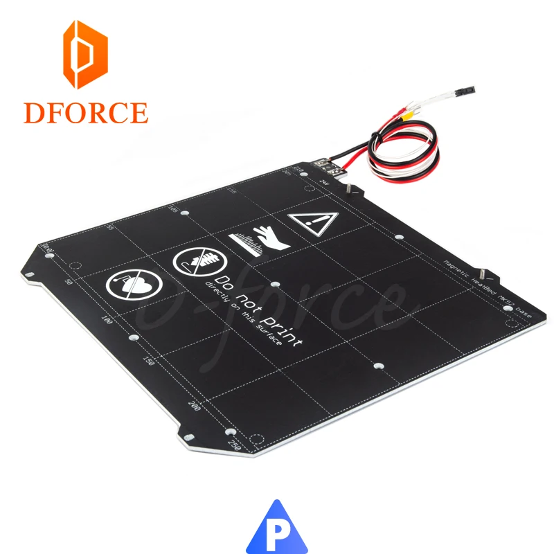 D FORCE PRUSA i3 MK3 MK2/2 5 Mk52 Подогреваемая пружинная стальная пластина|Детали и