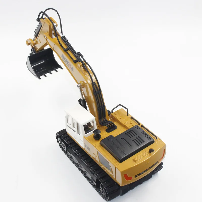 HUINA 1331 1/18 2 4G RC аккумуляторная модель электрического экскаватора инженерные