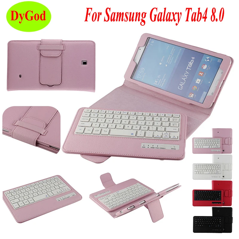 Беспроводной чехол с клавиатурой Bluetooth для Samsung Galaxy Tab 4 T330 T331 T333 T335 8 0 ''защитный