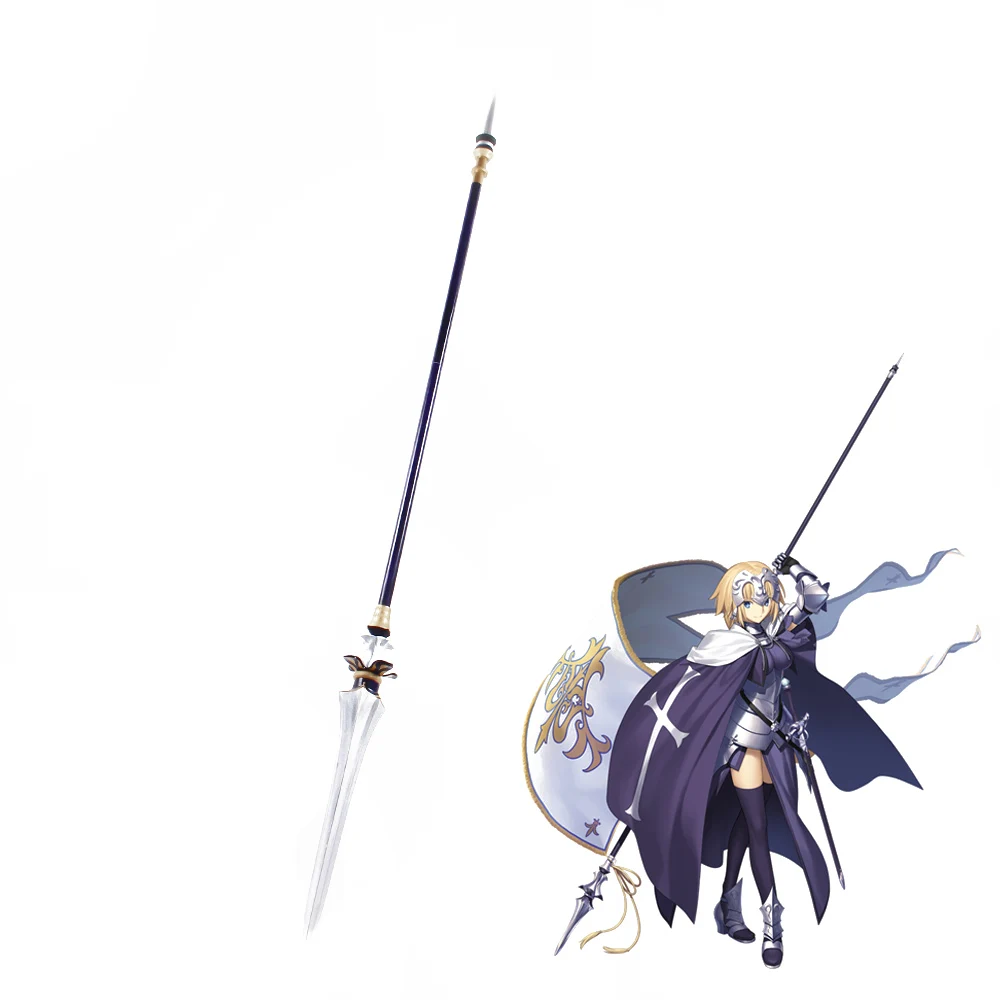 Fate Grand Order линейка Жанна Д Арк копье косплей реквизит|Реквизит для костюмов| |