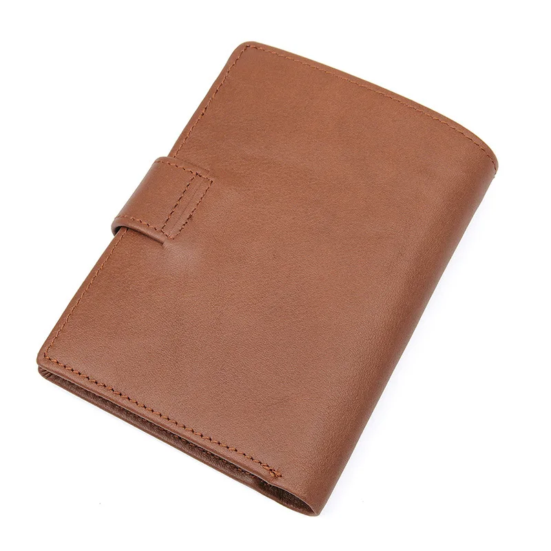 Новые модные бизнес мужские кошельки 100% Корова Натуральная кожа короткий