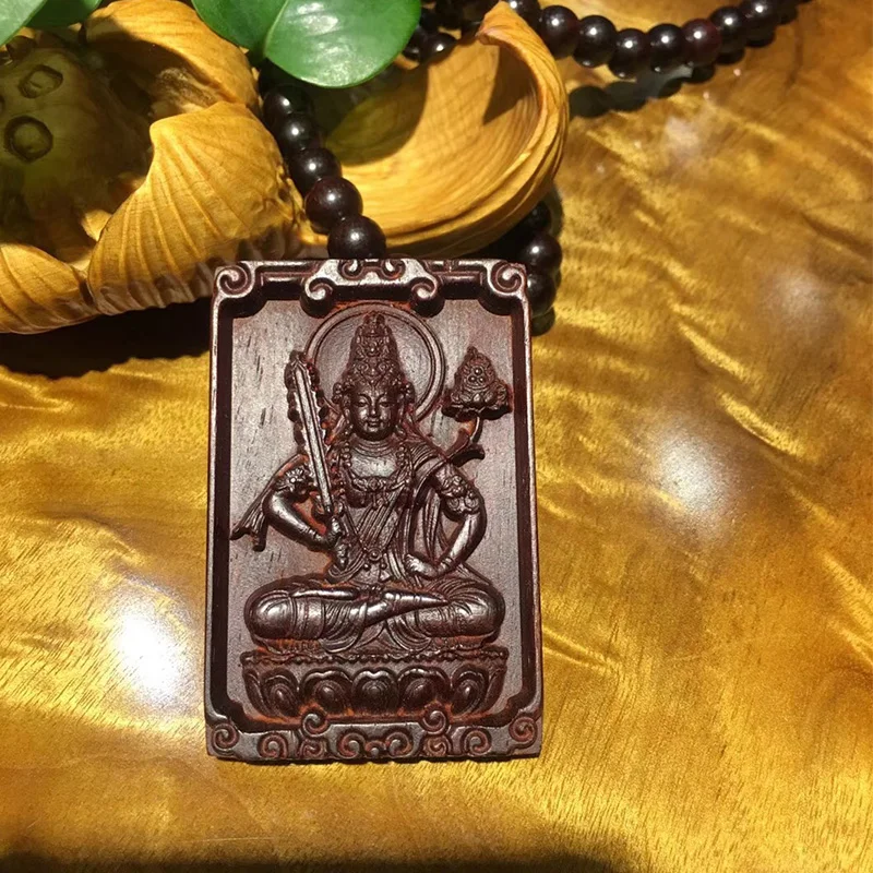 ENVISM дерево резьба Будда Буддизм Хэллоуин подарки Shakyamuni статуя скульптура свитер