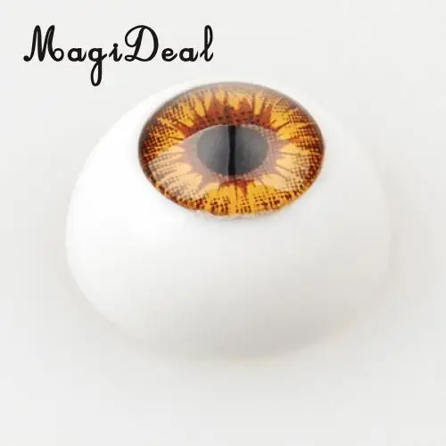 Полукруглые полые акриловые куклы MagiDeal 8 шт./компл. глаза для кукол глазные яблоки