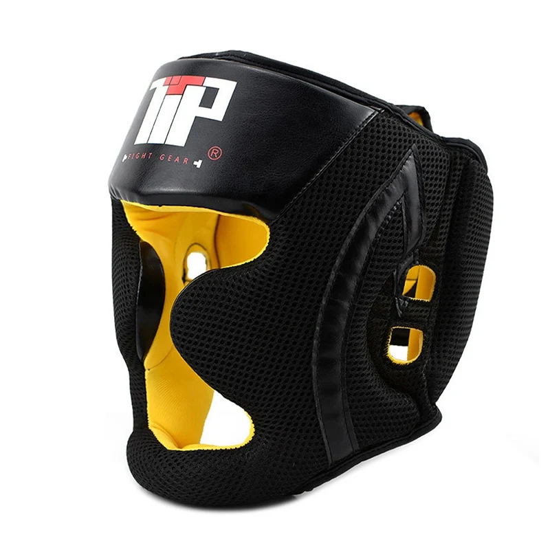 New Arrival Boxing Helmet Training Sanda Taekwondo Gear Box Kick Head Protector Karate Protection | Спорт и развлечения