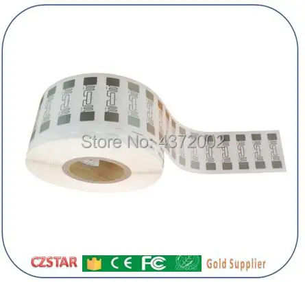 UHF 860 960MHz rfid метка H3 чип ISO 18000 6C наклейка этикетка для ISO18000 пассивный epc gen2 uhf
