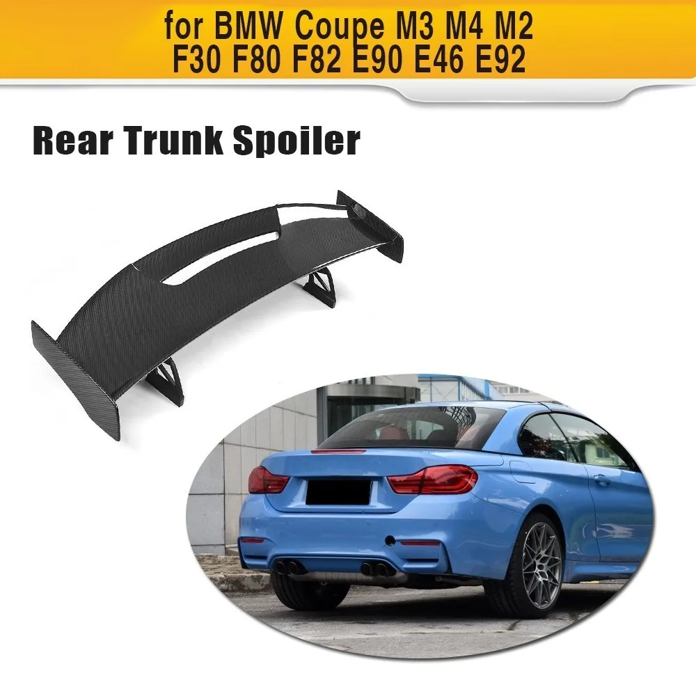 Спойлер для багажника из углеродного волокна BMW 3 серии M3 E90 E92 F80 F82 2008 2018|Спойлеры и