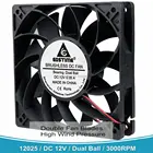 Gdstime высокое давление ветра 120 мм 12025 DC 12V 2Pin двойной шариковый подшипник 120x120x25 мм 12 см охлаждающий вентилятор