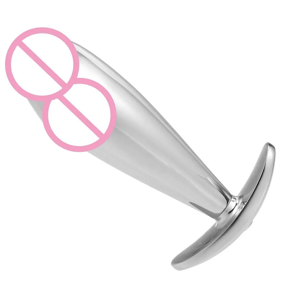 Metal Real Penis Anal Plug Butt Stainless Steel Prostate Massager Adult Sex Toys for Woman With Crystal Jewelry|Анальные пробки| |