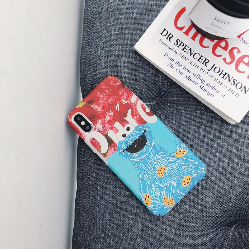 Модный чехол для мобильного телефона с милым мультяшным принтом allinos IPhone X XS XR XSMax 8
