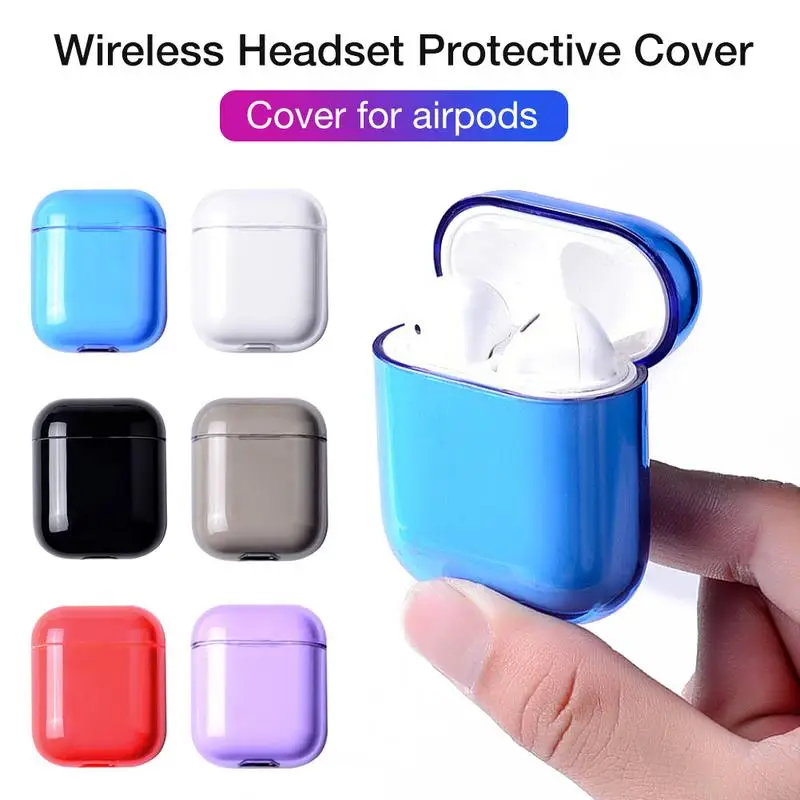 Подходит для Airpods 1/2 поколение защитный чехол Беспроводная зарядка bluetooth