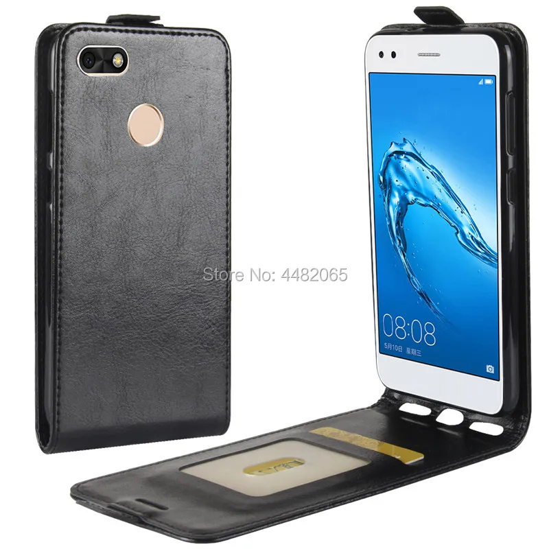 

Case Cover Luxury Leather Vertical Flip Wallet Phone Bag Case For Huawei Nova lite 2017 SLA-L22 SLA-L02 Guard Protector