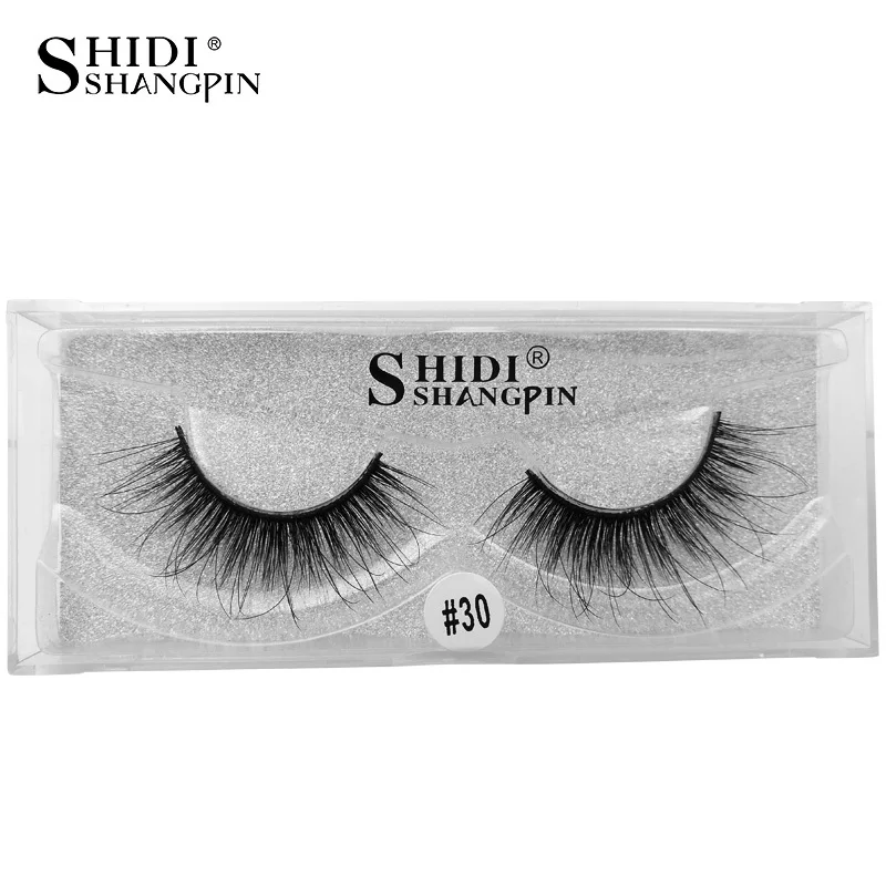 Shidisangpin 1 коробка норковые ресницы натуральные длинные накладные для макияжа