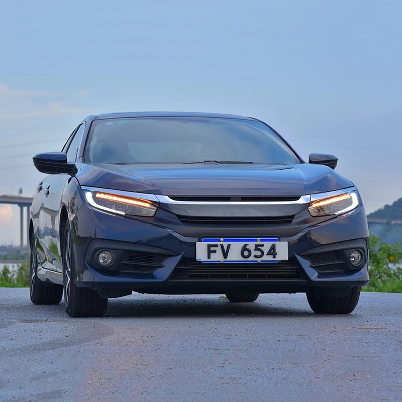 Головной светильник в сборе для Honda Civic 2016 2020 полный светодиодный источник