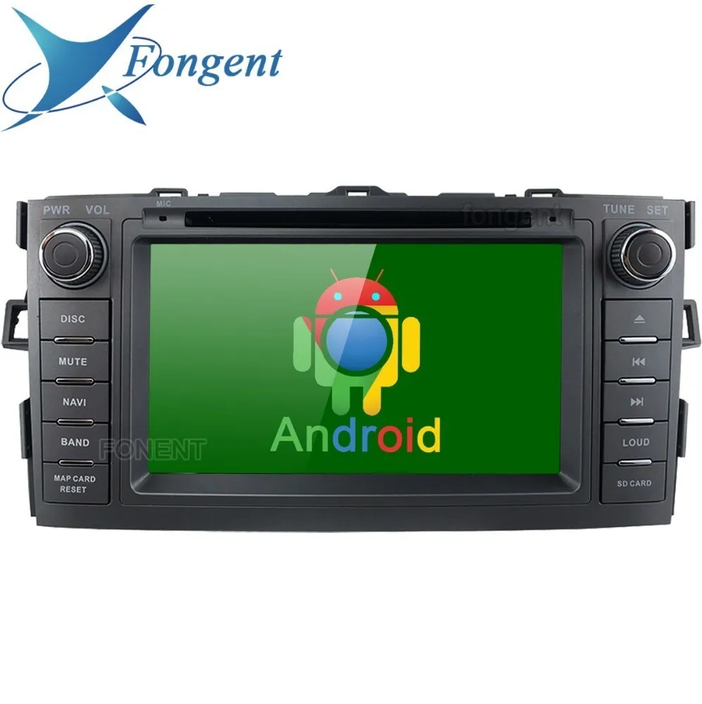 Android 9,0 блок 2din Автомагнитола для Toyota Auris 2008 2009 2010 2011 2012 gps Навигация DVD Bluetooth SWC аудио автомобильный мультимедийный