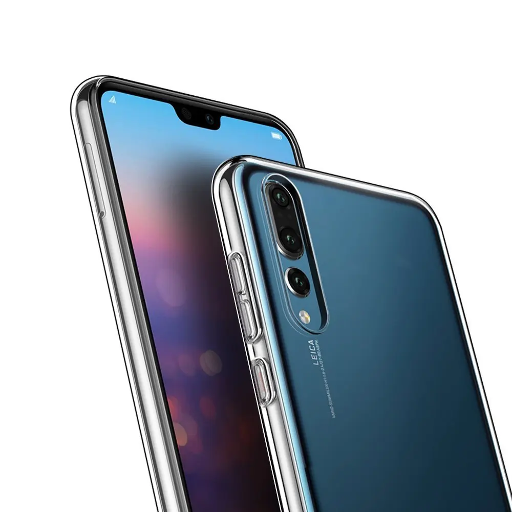 Ультратонкий Мягкий силиконовый прозрачный чехол для телефона Huawei P20 Lite P30 Nine 4 3i 2