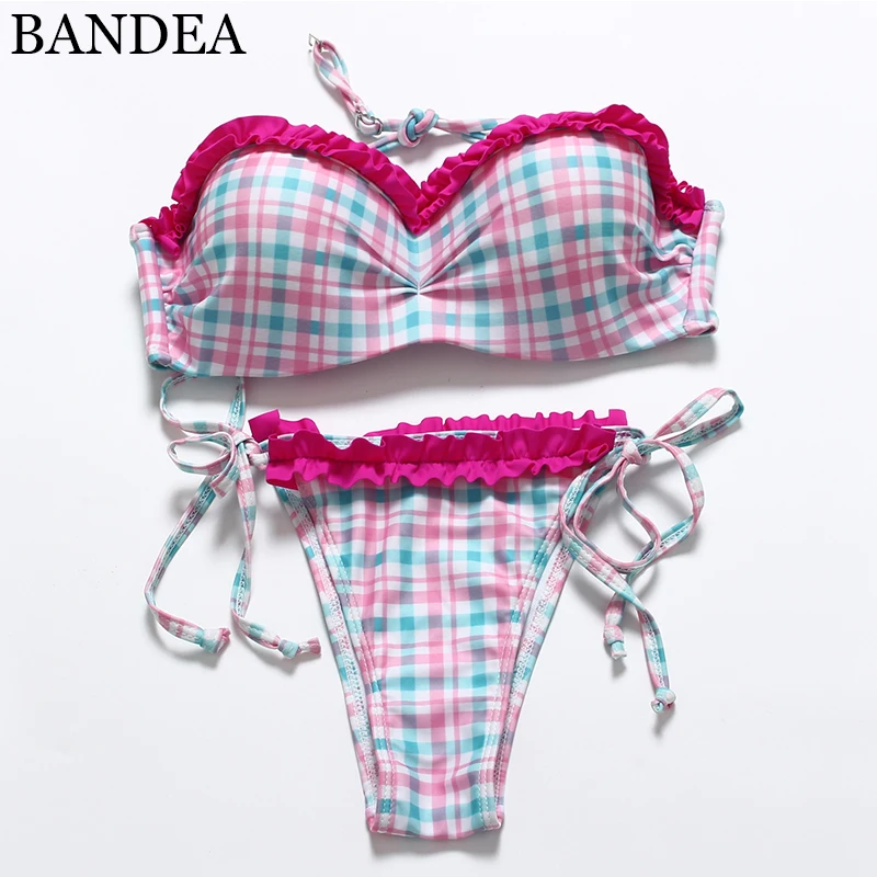 BANDEA Swimsuit Female Swimwear Micro Bikini Set Swimming Suit For Women Push Up Thong 2019 Swim |