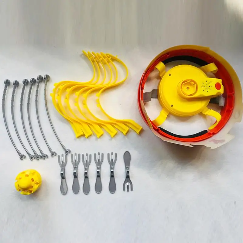 Вращающаяся электрическая шляпа с короной для еды забавные вечерние игрушки