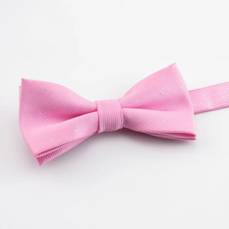 Детский галстук бабочка однотонный в горошек классическая бабочка|children bow tie|neck