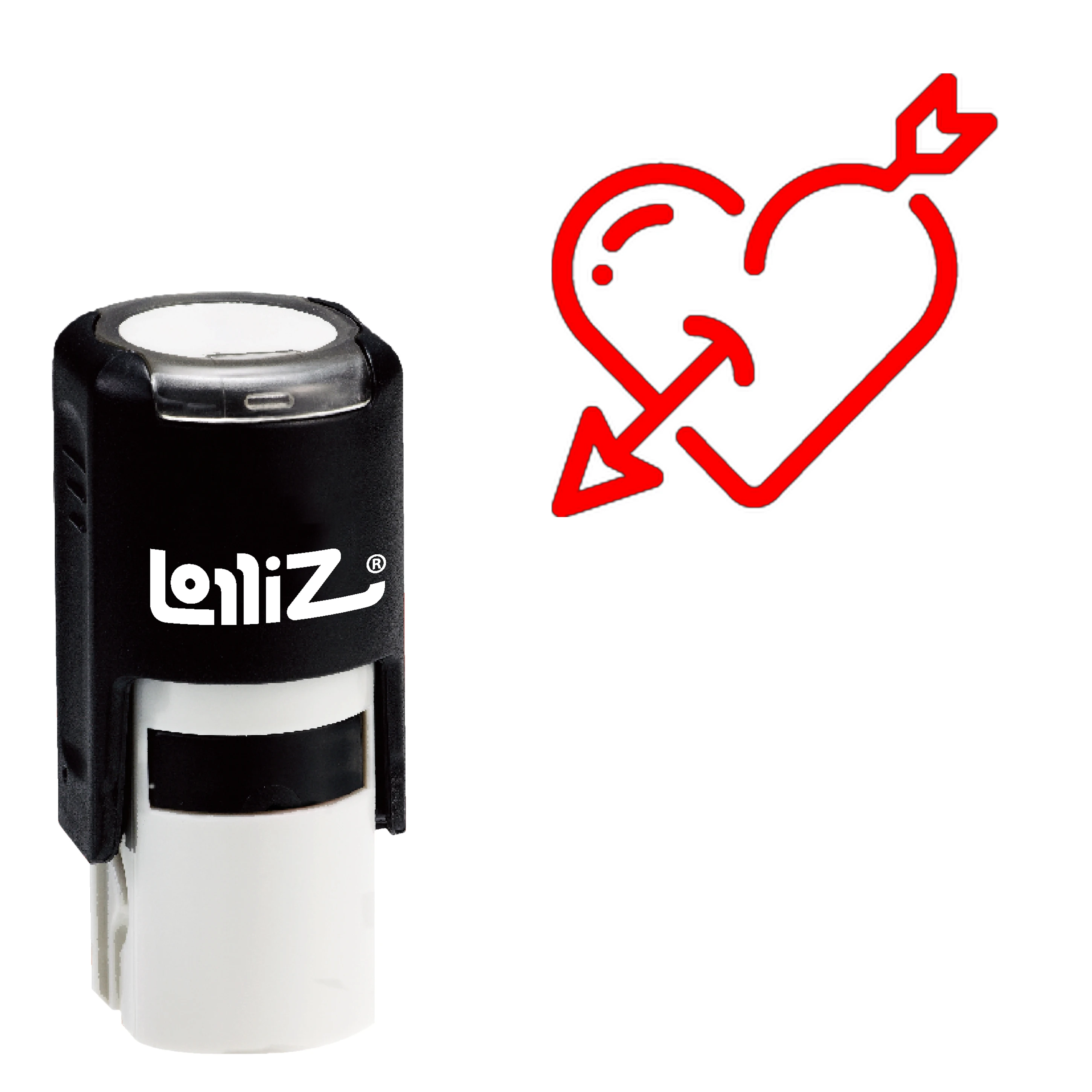 

LolliZ Love Self-Inking Rubber Stamp - Modern Symbol Series