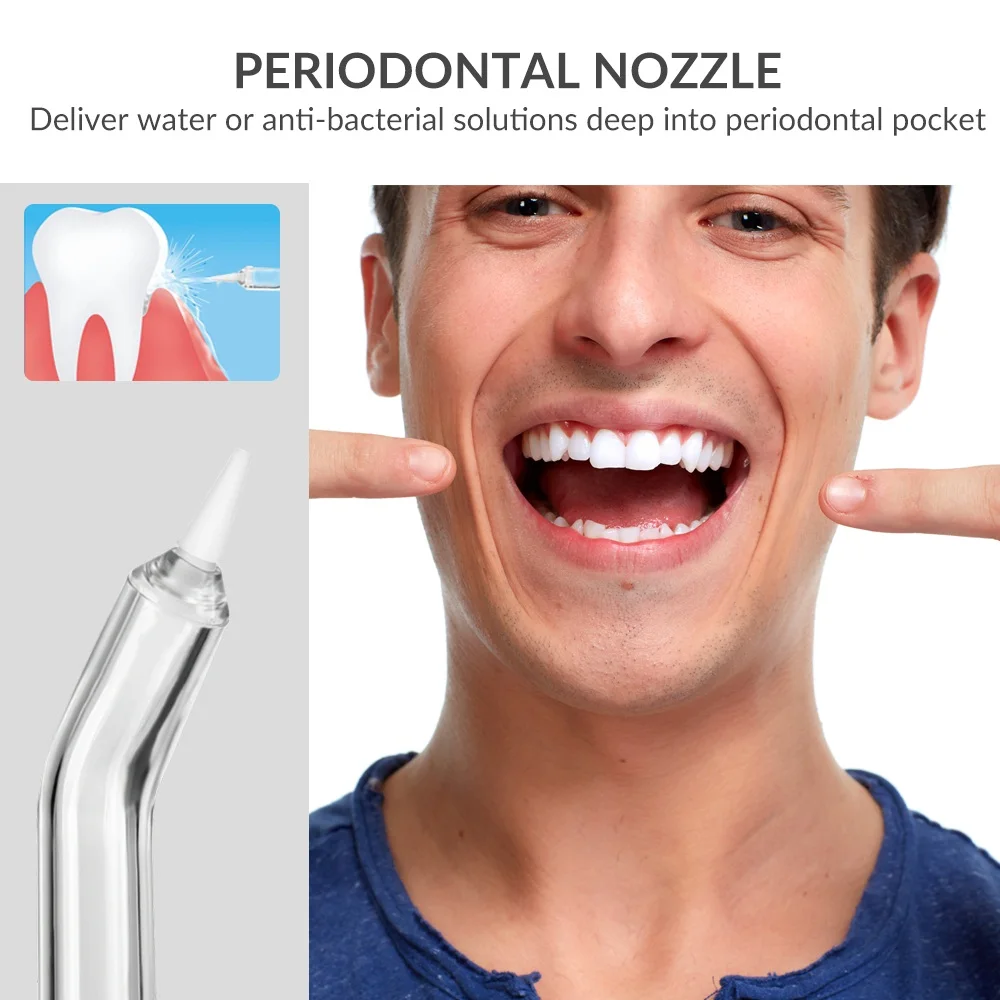 COZZINE Flossing Tips 7 насадок для ирригатора полости рта Flosser FC288 FC169|Ирригаторы рта| |