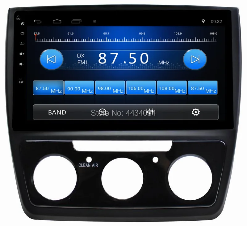 Автомобильный мультимедийный комплект Ouchuangbo gps навигатор android 9 0 для Skoda Yeti 2016