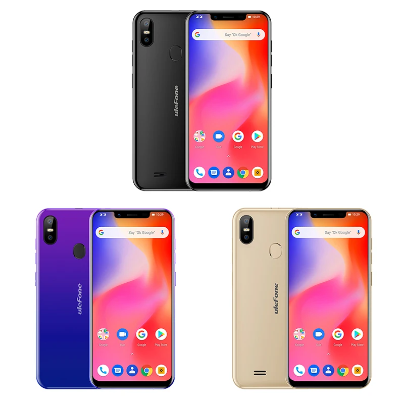 Ulefone S10 Pro Мобильный телефон Android 8 1 мобильный 5 7 дюймов MT6739 четырехъядерный 2 Гб ОЗУ