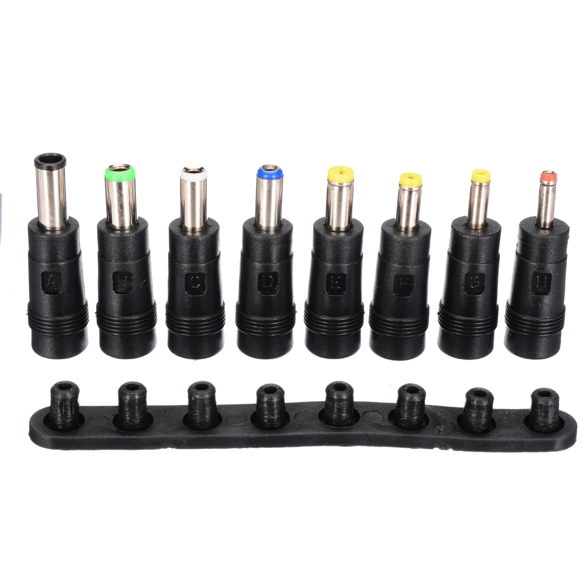 8Pcs/lot Universal AC DC Power Charger Adapter Tips Head 8 in 1 Socket Plug Connector For Laptop PC Computer | Электроника