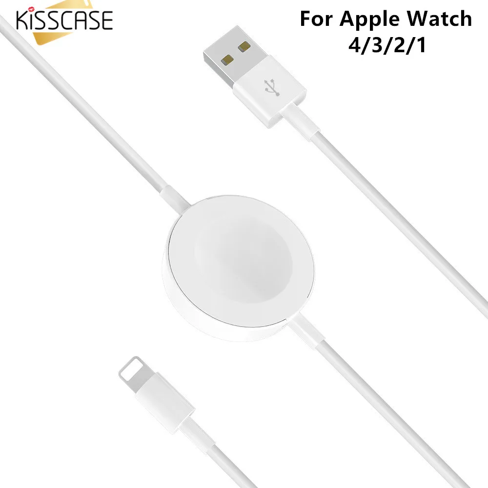 KISSCASE телефон USB кабель для iPhone 7 8 6 S Plus X XR XS Макс 5 ipad mini Зарядное устройство Apple Watch