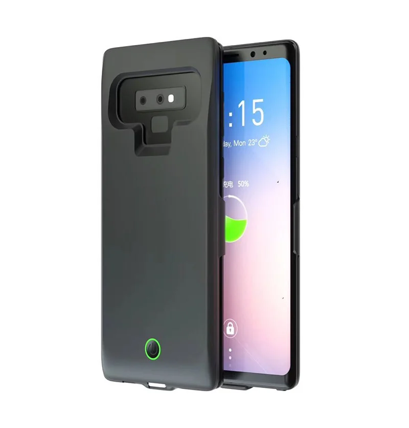 Новый чехол для аккумулятора Samsung Note 9 7000 мАч зарядного устройства внешнего