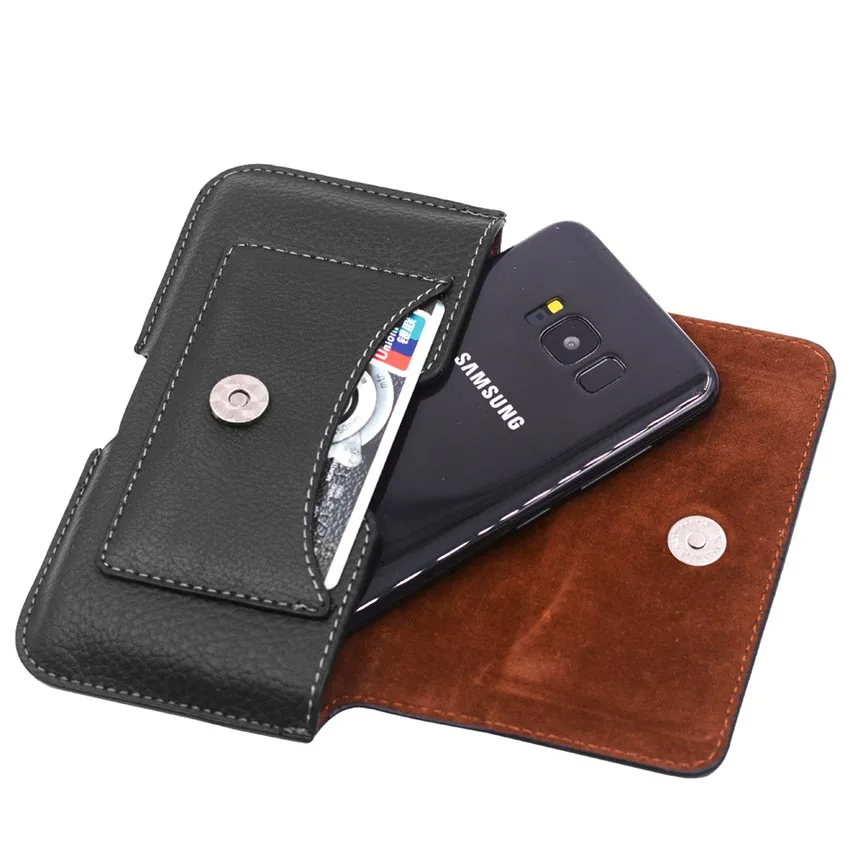 Универсальный чехол кошелек для телефона Samsung Galaxy Note 9 8 S10 Plus кобура из