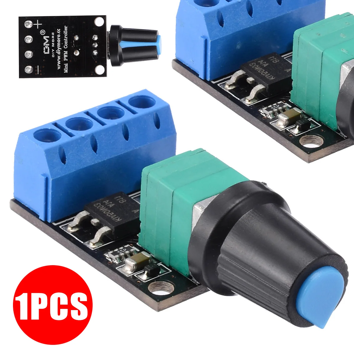 Новый PWM DC 5 V 16 10A регулятор скорости двигателя светодиодный диммер контроллер