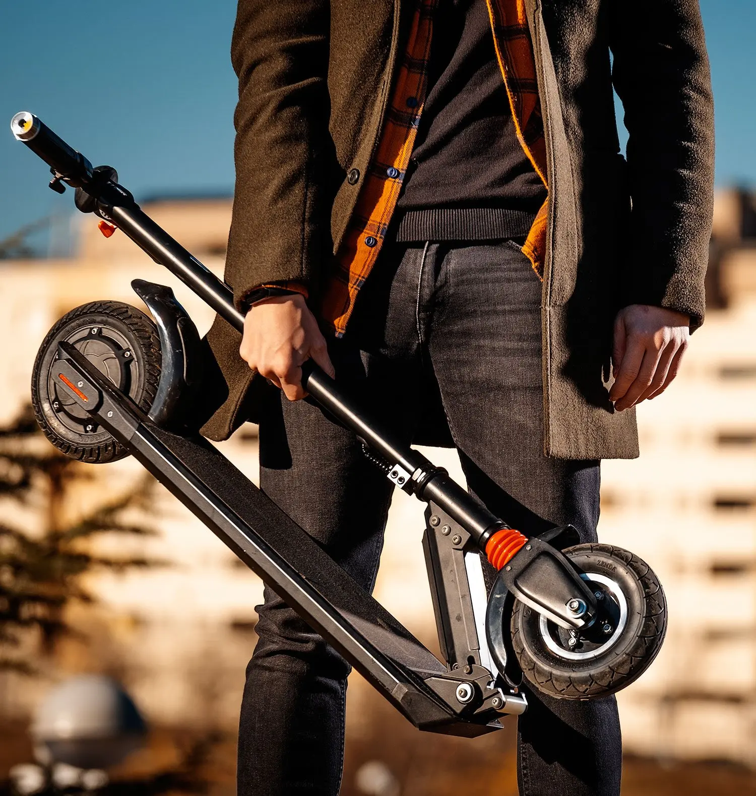 Zeeclo M200 кометы Patinete трамвай Электрический скутер 250 Вт 25 км/ч 8 '' отдельных Urbana