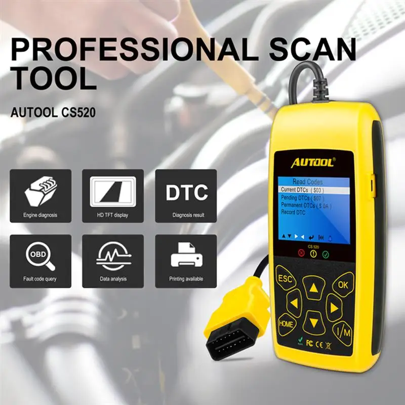 OBD2 сканер автомобиля OBD II читателей код и чтения cdp Шина CAN автоматического