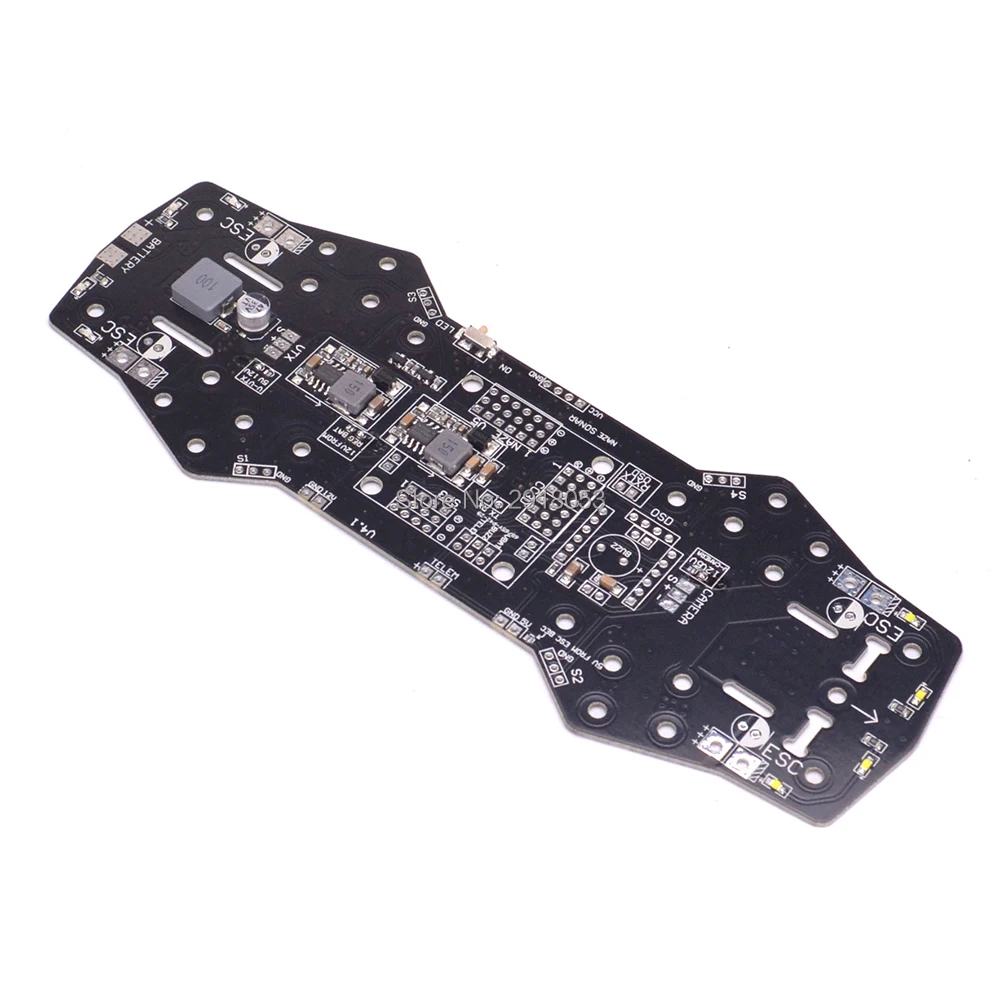 PDB Мощность распределительный щит 5V / 12V звуковой сигнал BEC светодиодный Поддержка